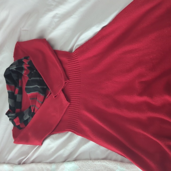 Iz Byer Dresses & Skirts - Red sweater dress in size XS